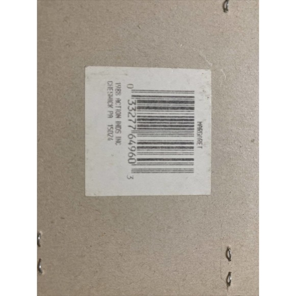 Vintage Retro Margaret With Balloons Dead Stock Ceramic Door Name Wall Sign New - Picture 11 of 12